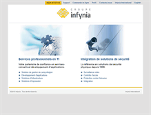 Tablet Screenshot of infynia.com